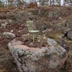 Bild på Lilla Åland stol björk olivgrön