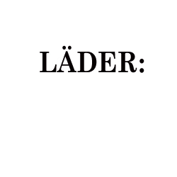 Läder