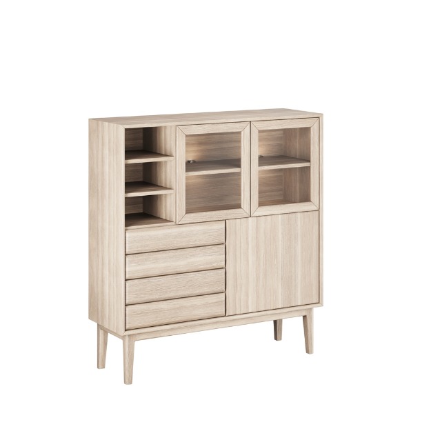 Bild på Broholm vitrinskåp lågt